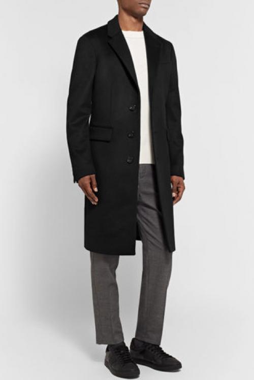 Пальто-пиджак черное. Черное мужское пальто — ассортимент