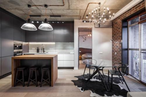 Стиль лофт кухня. Кухня в стиле Лофт: рекомендации по оформлению