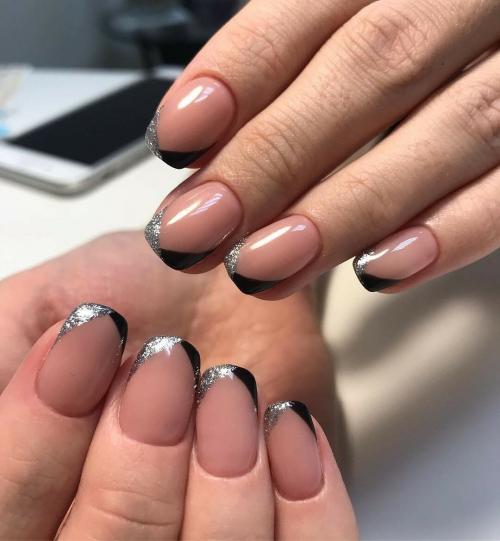 Что такое актуальный френч на ногтях. Идеи французского маникюра на короткие ногти