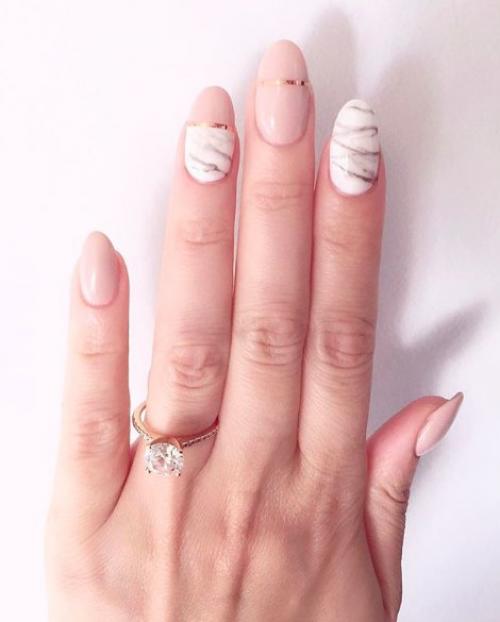 Маникюр на овальную и круглую форму ногтей. Как выбрать лак, учитывая форму ногтей?