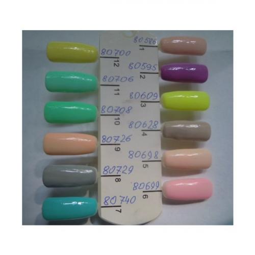 Какие цвета доступны в BlueSky Shellac по палитре CND. Шеллак блюскай палитра цветов по номерам