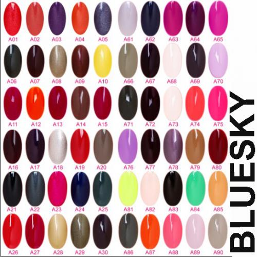 Откройте для себя мир красоты с BlueSky shellac по палитре CND 03