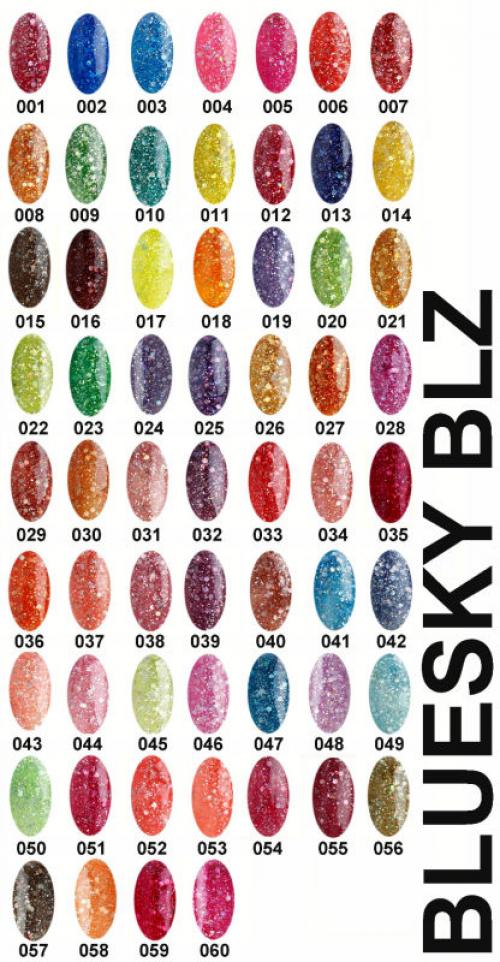 Откройте для себя мир красоты с BlueSky shellac по палитре CND 07