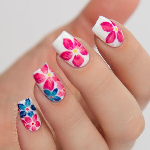 Как выбрать подходящий цвет лака для маникюра иголкой по мокрому лаку. Технология рисования на ногтях иголкой