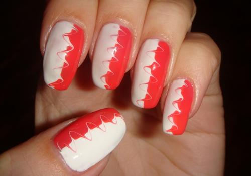 Какие преимущества имеет маникюр иголкой по мокрому лаку. Рисунки на ногтях с помощью иголки