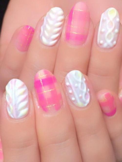 Новогодний маникюр-2022: розовый лак - идеальный выбор для праздника 01 Новогодний маникюр-2022: розовый лак - идеальный выбор для праздника 01