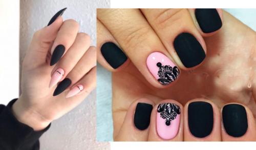 Какие инструменты и материалы необходимы для создания маникюра ярко розового цвета с черным френчем. Техники и методы