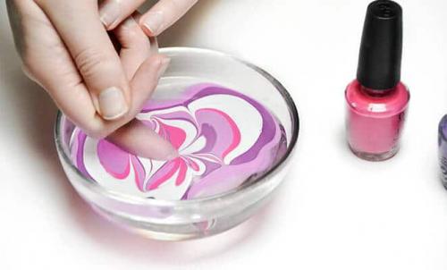 Водяной маникюр. Секреты качественного водного маникюра