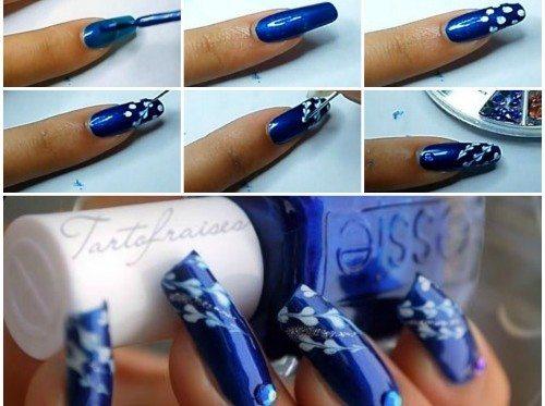 Как улучшить свою технику рисования на ногтях с помощью иголки. Иголка, как кисть?! Рисунки на ногтях иглой!!!