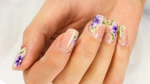 Китайская роспись на ногтях чем рисовать. Обучение технике китайской росписи на ногтях