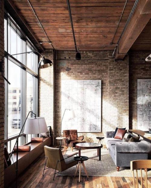 Современный лофт в интерьере. История стиля лофт 02 Современный лофт в интерьере. История стиля лофт 02