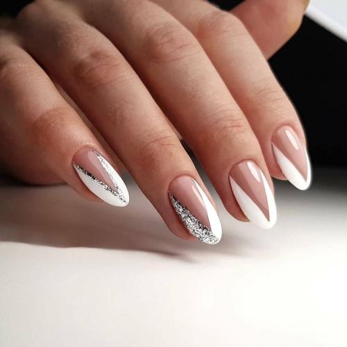 Френч на овальные ногти. Классные идеи французского маникюра на овальные ногти