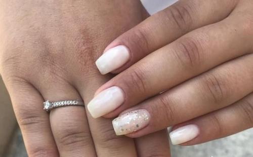 Белый матовый маникюр. Виды маникюра в сочетании с белым