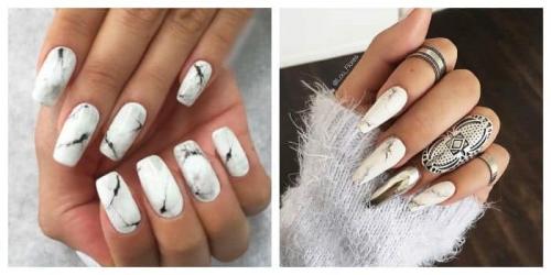 Белый матовый маникюр. Виды маникюра в сочетании с белым