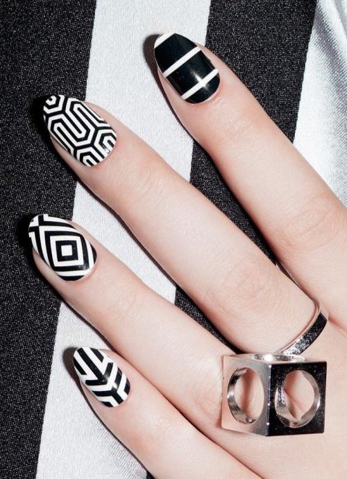 Белый матовый маникюр. Виды маникюра в сочетании с белым