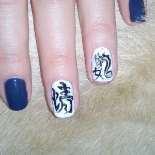 Маникюр в китайском стиле. Характеристика дизайна