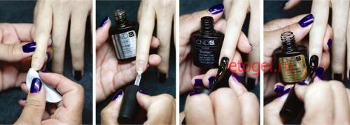 Смесь глянцевого и матового маникюра. Гель лак дизайн матовый и глянцевый. Как сделать матовый маникюр гель-лаком в домашних условиях: обзор способов. 05