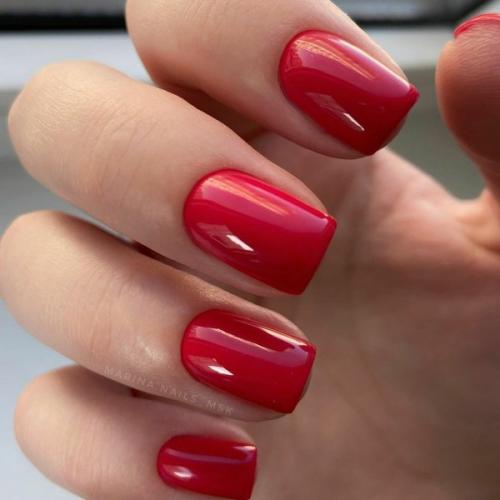 Как убрать маникюр на квадратных ногтях розовым с черным. Фотоидеи маникюра для квадратных ногтей с учетом их длины