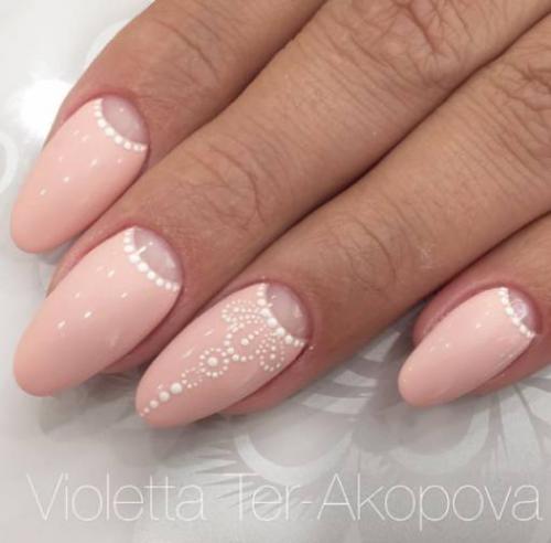 Какие источники вдохновения можно использовать для создания красивого бежевого маникюра. Темная кожа