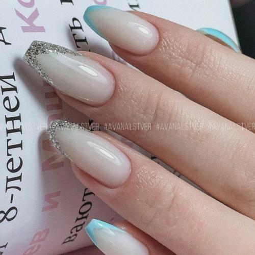 Как убрать маникюр на квадратных ногтях розовым с черным. Фотоидеи маникюра для квадратных ногтей с учетом их длины