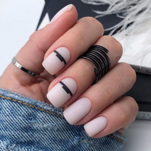 Стильные варианты матового маникюра. Изысканный матовый