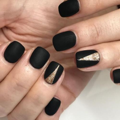 Как сделать рисунок на матовом топе. Сочетание матового лака с глянцевым