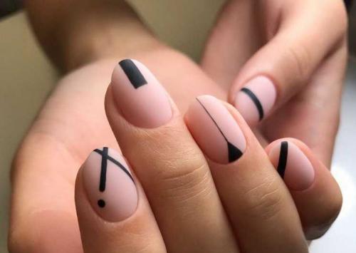 Матовый маникюр с дизайном. Лучший матовый маникюр: новинки 2019-2020 года, фото, эксклюзивный дизайн, самые роскошные идеи по оформлению матового маникюра + отзывы