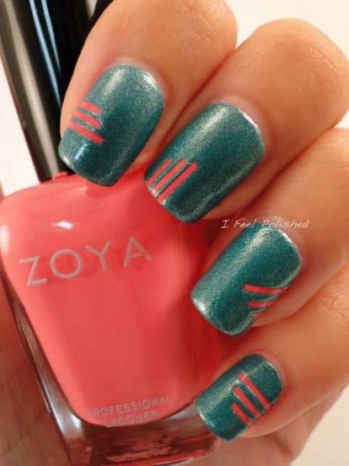 Ногти в домашних условиях: простые рисунки для начинающих 06 Ногти в домашних условиях: простые рисунки для начинающих 06