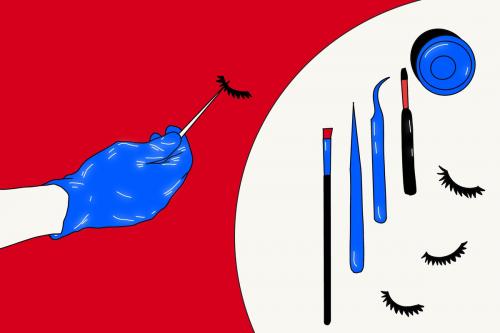 Страх наращивать ресницы. Ми.  Глаза нельзя будет красить или вообще, как-то трогать
