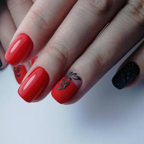 Стильные ноготки 2025 идеи. Стильный маникюр с дизайном осень-зима 2025-2025