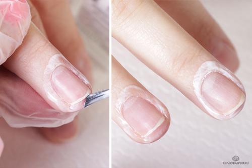 Маникюр по мокрому лаку иглой: подходы и техники 07