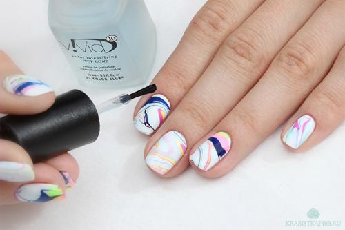 Маникюр по мокрому лаку иглой: подходы и техники 12