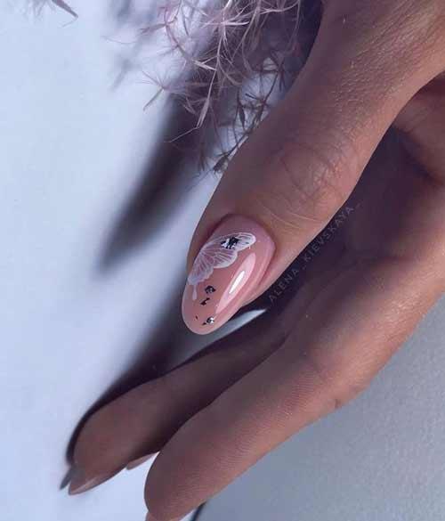 Маникюр с бабочками 2021: фото-новинки дизайна