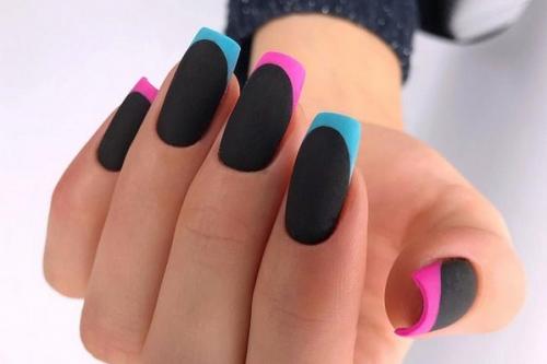 Френч розовый с белым. Главные тенденции