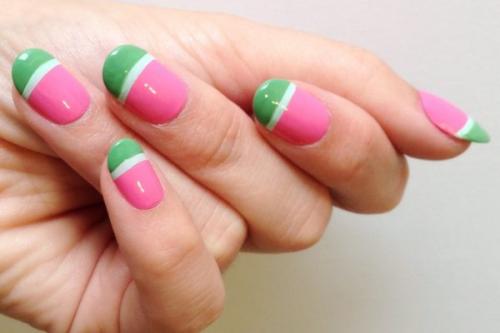 Френч розовый с белым. Главные тенденции