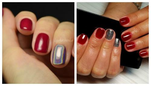 #4 Красно-белый маникюр на короткие ногти 2021. Разновидности красного маникюра 06 #4 Красно-белый маникюр на короткие ногти 2021. Разновидности красного маникюра 06