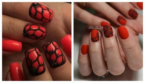 #4 Красно-белый маникюр на короткие ногти 2021. Разновидности красного маникюра 04 #4 Красно-белый маникюр на короткие ногти 2021. Разновидности красного маникюра 04