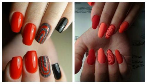 #4 Красно-белый маникюр на короткие ногти 2021. Разновидности красного маникюра 05 #4 Красно-белый маникюр на короткие ногти 2021. Разновидности красного маникюра 05