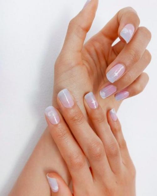 Маникюр красный с черным омбре. Маникюр омбре: 100 эффектных идей