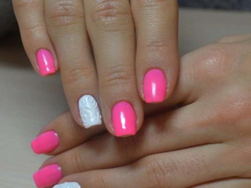 Маникюр белый. Белый маникюр – подборка лучших идей дизайна ногтей (93 фото + видео)