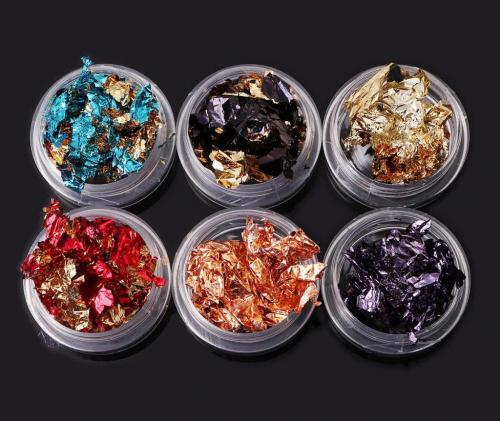 Как правильно клеить фольгу. Фиксация на клей 02