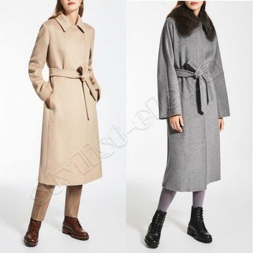 С чем носить длинное пальто-халат. Как носить пальто-халат: лучшие сочетания с одеждой, обувью, аксессуарами