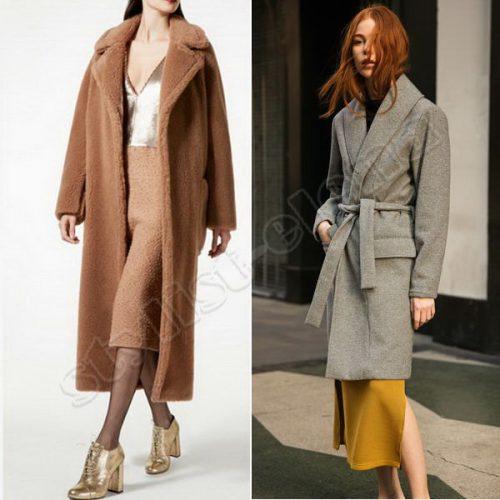 С чем носить длинное пальто-халат. Как носить пальто-халат: лучшие сочетания с одеждой, обувью, аксессуарами