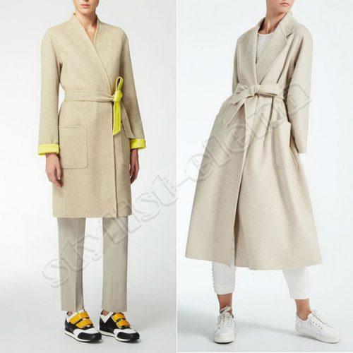 С чем носить длинное пальто-халат. Как носить пальто-халат: лучшие сочетания с одеждой, обувью, аксессуарами