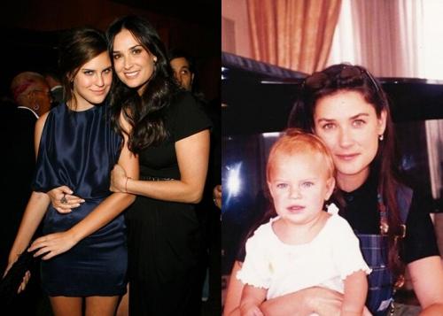 Дети Деми Мур. Три девицы: какими выросли дочери Деми Мур и Брюса Уиллиса, которых назвали необычными именами