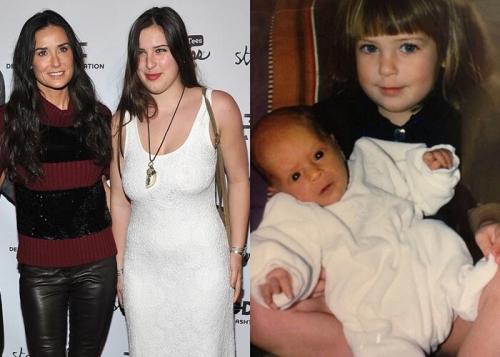 Дети Деми Мур. Три девицы: какими выросли дочери Деми Мур и Брюса Уиллиса, которых назвали необычными именами