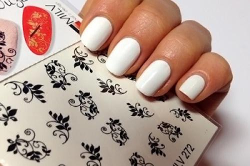 Как клеить наклейки на ногти на клеевой основе. Как сделать маникюр с наклейками