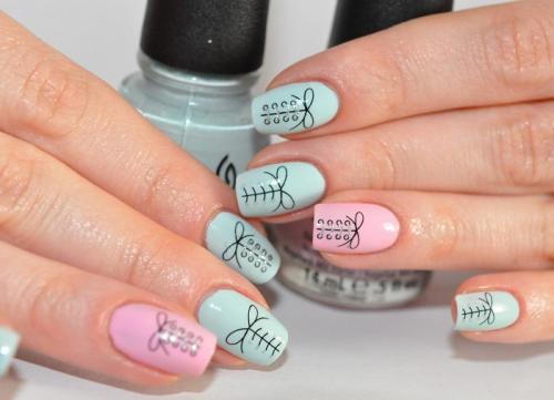 Как клеить наклейки на ногти на клеевой основе. Как сделать маникюр с наклейками