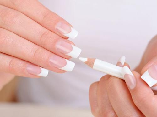 Карандаш для маникюра. Как пользоваться карандашом для французского маникюра