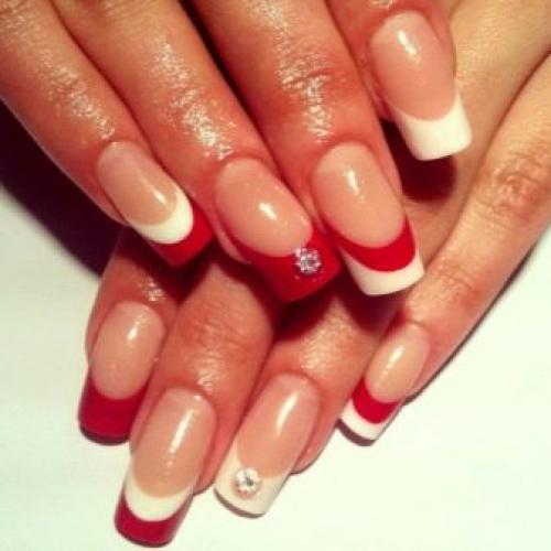 Шеллак дизайн со стразами. Маникюр со стразами 2023 (+280 фото): лучшие дизайны и техники 08